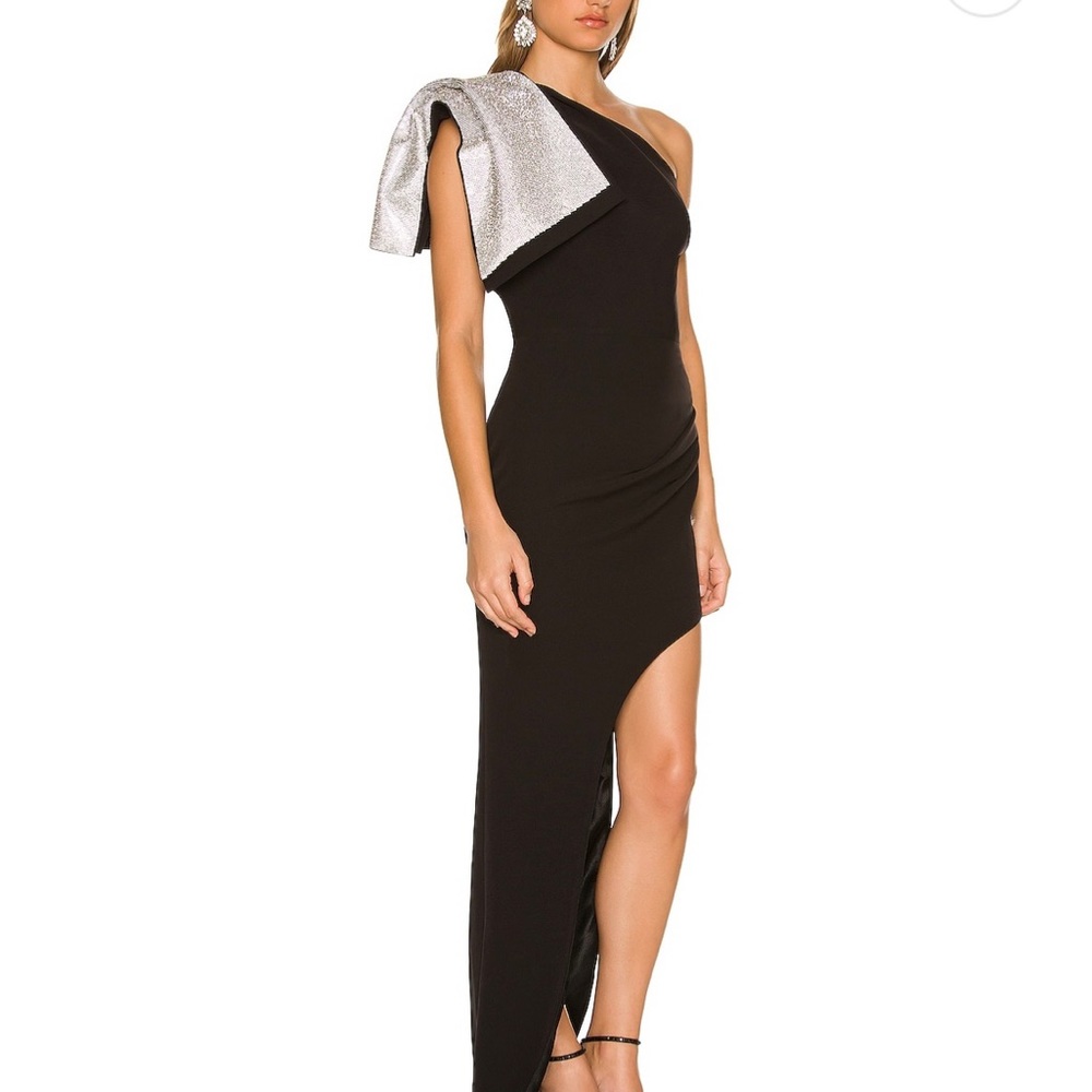 Bronx and Banco Stella Diamond Noir evening dress size M